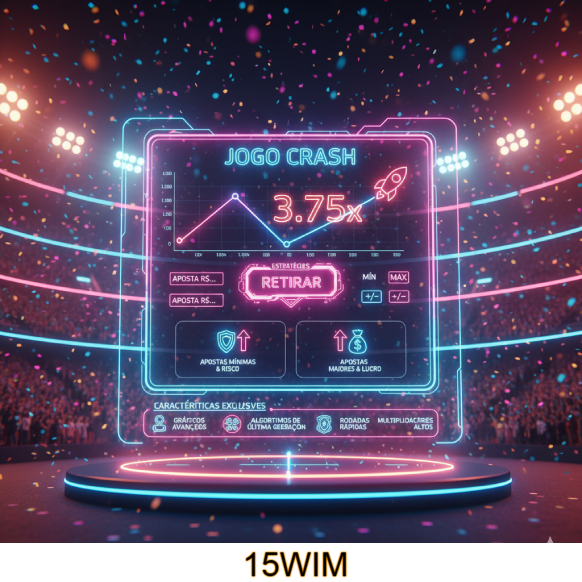 Jogue Crash na 15WIM!