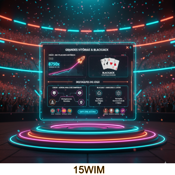 Viva o Crash da 15WIM e ganhe com emoção!