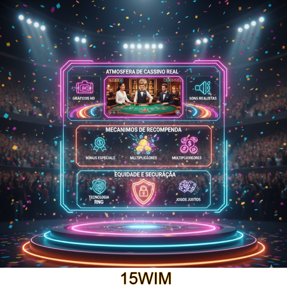 Ganhe jogando na 15WIM — diversão e prêmios reais!
