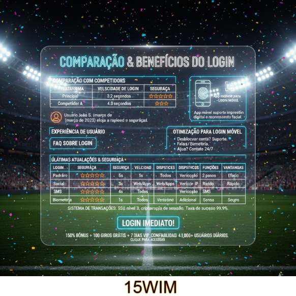 Figura 2 do login da 15WIM