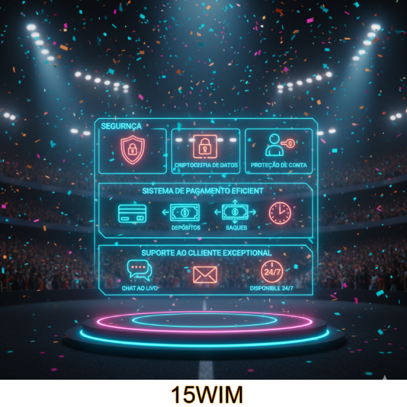 15WIM — Plataforma segura e cheia de emoção!