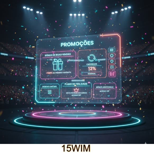 Ganhe Bônus e Prêmios Incríveis na 15WIM